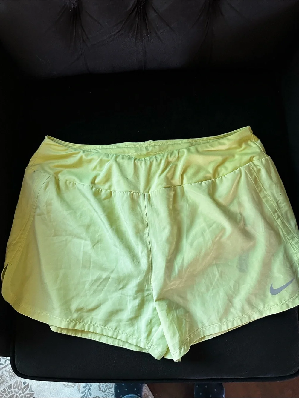 Nike Women’s Neon Lime Athletic Shorts